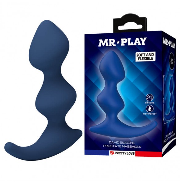 MR PLAY - DAVID Silicone Prostate Massager